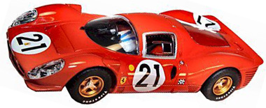 Scalextric C2641 - Ferrari 330 P4 #21 - '67 Le Mans